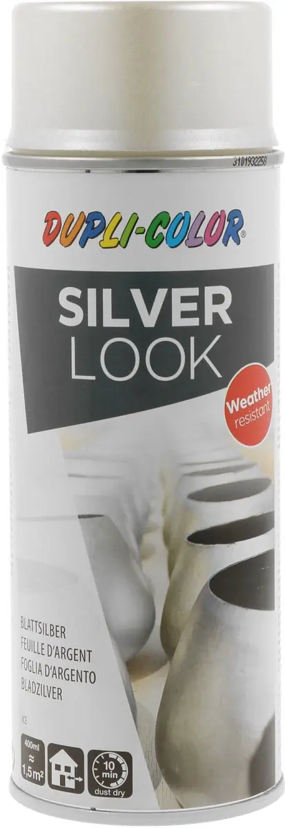 DupliColor Zilver Look Spuitbus 400ml