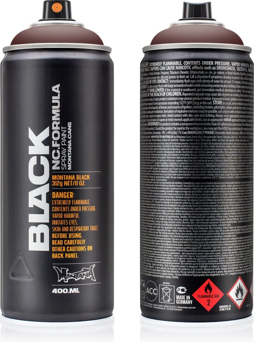 Montana BLACK 3065 Merlot spuitbus 400ml