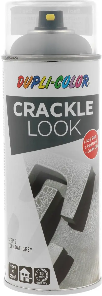 DupliColor Crackle Look RAL7000 Spuitbus 400ml