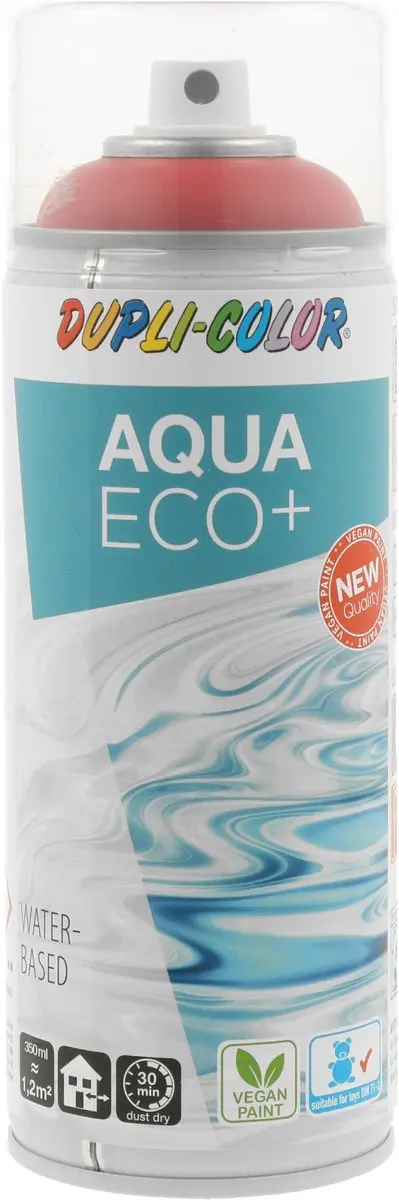 DupliColor Aqua Eco+ RAL3000 Vuurrood Mat Spuitbus 350ml