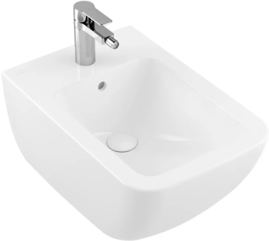 Villeroy & Boch Venticello Bidet 375x560mm - Wit Alpin - afbeelding 5 van 6