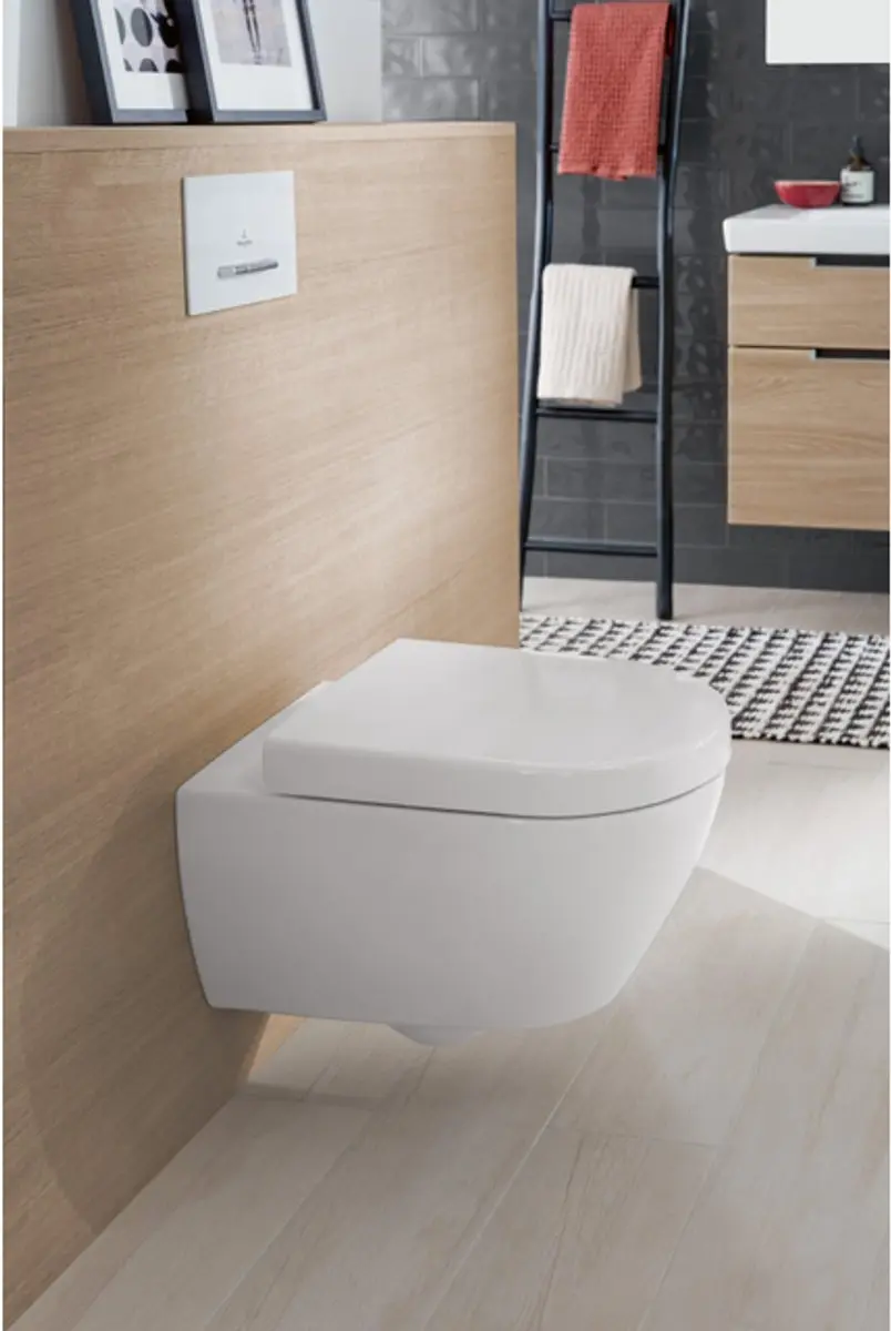 Villeroy & Boch Subway 2.0 Wandcloset 56cm Wit Alpin - afbeelding 2 van 6