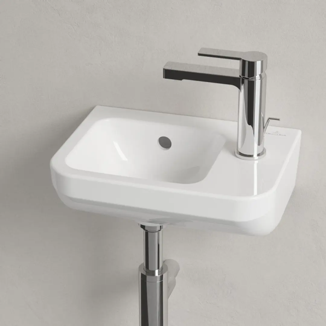 Villeroy & Boch Architectura Wastafel 36x26cm - Wit Alpin - afbeelding 2 van 6