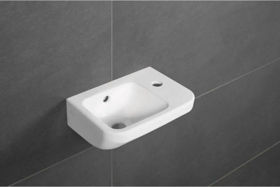 Villeroy & Boch Architectura Wastafel 36x26cm - Wit Alpin - afbeelding 4 van 6