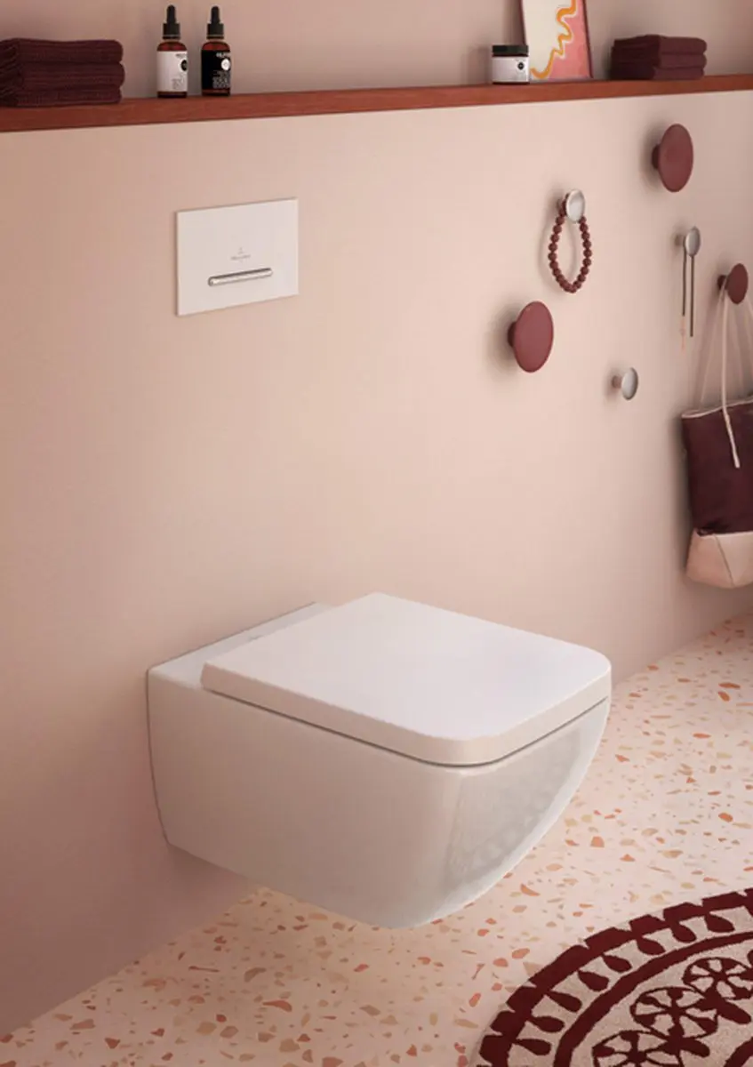 Villeroy & Boch Viconnect Bedieningsplaat 25.3x14.5cm Wit - afbeelding 6 van 6