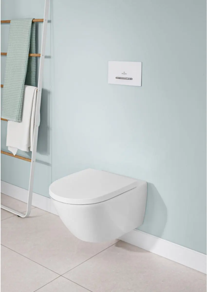 Villeroy & Boch Viconnect Bedieningsplaat 25.3x14.5cm Wit - afbeelding 3 van 6