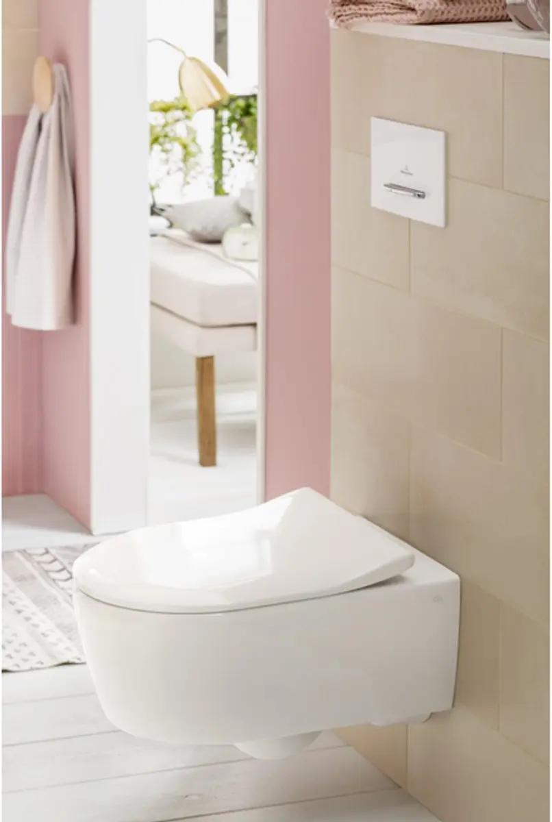 Villeroy & Boch Viconnect Bedieningsplaat 25.3x14.5cm Wit - afbeelding 4 van 6