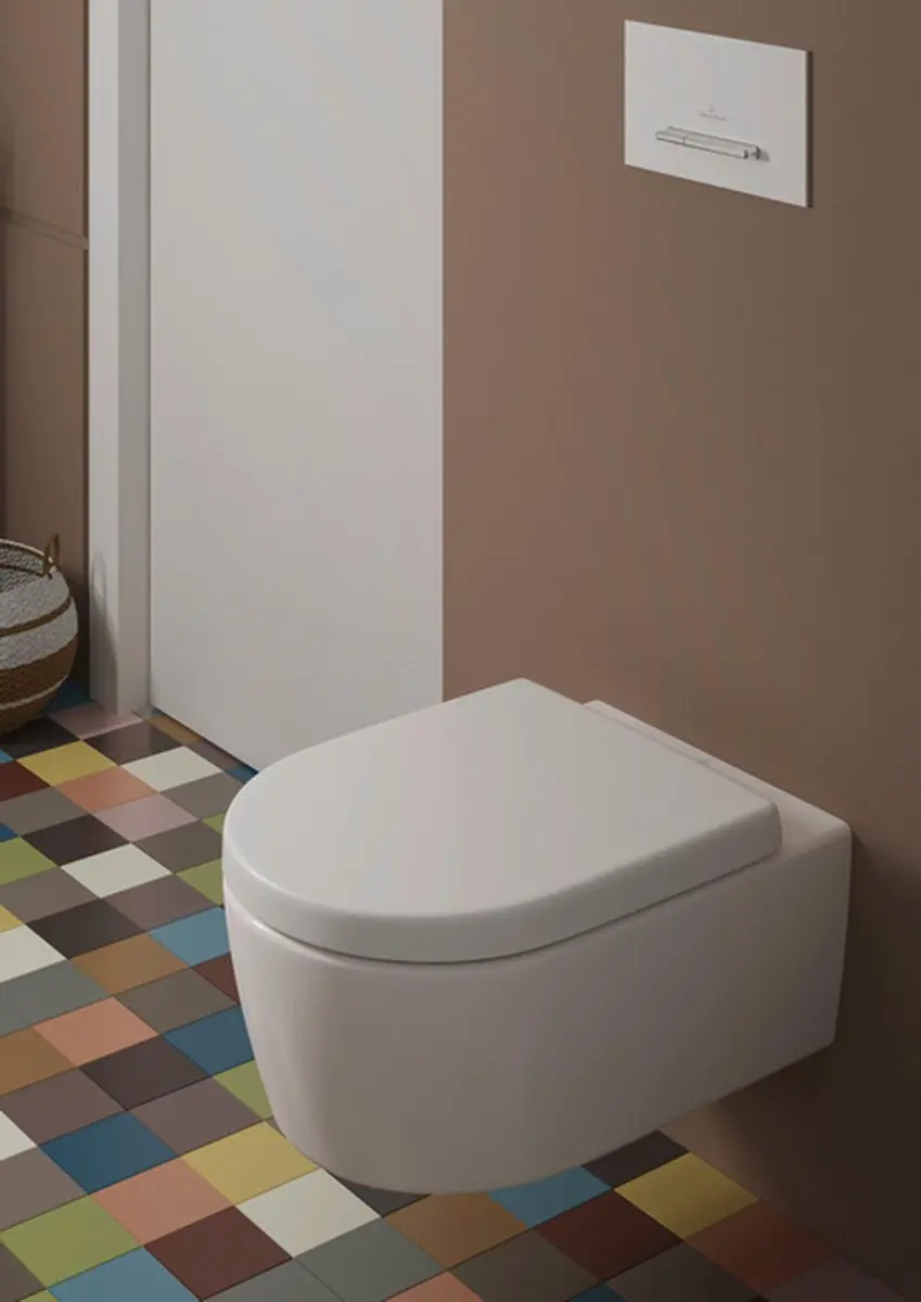 Villeroy & Boch Viconnect Bedieningsplaat 25.3x14.5cm Wit - afbeelding 2 van 6
