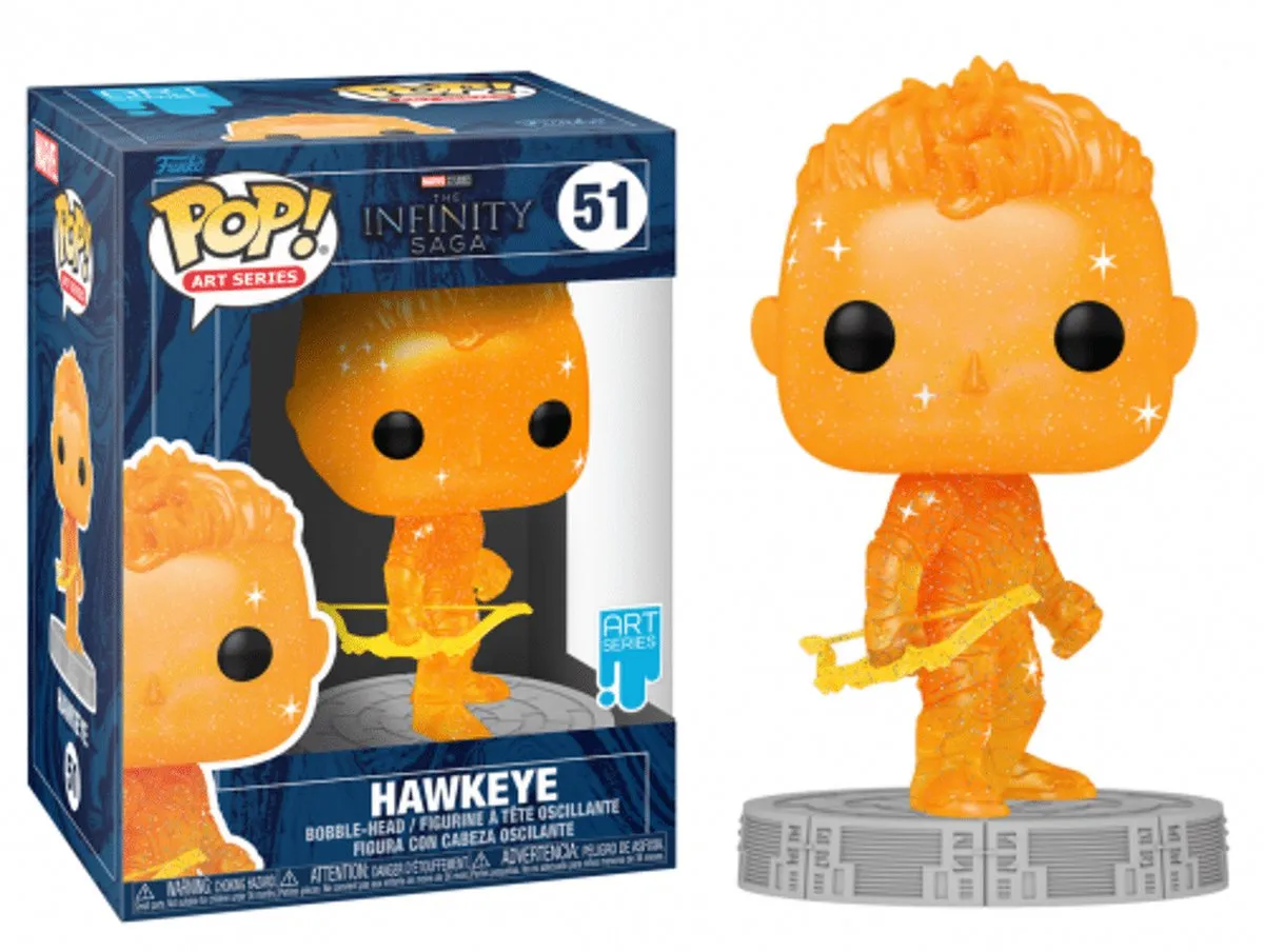 Marvel Funko POP! Hawkeye Artist Series - 9cm - Oranje