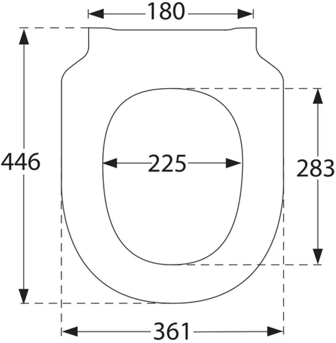 Villeroy & Boch Subway 3.0/2.0 WC-zitting Almond - Quick Release - afbeelding 3 van 5