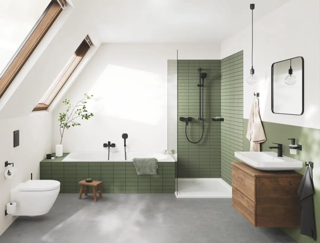 GROHE Dice Douchemengkraan 1018742430 - Matte Black - afbeelding 6 van 6