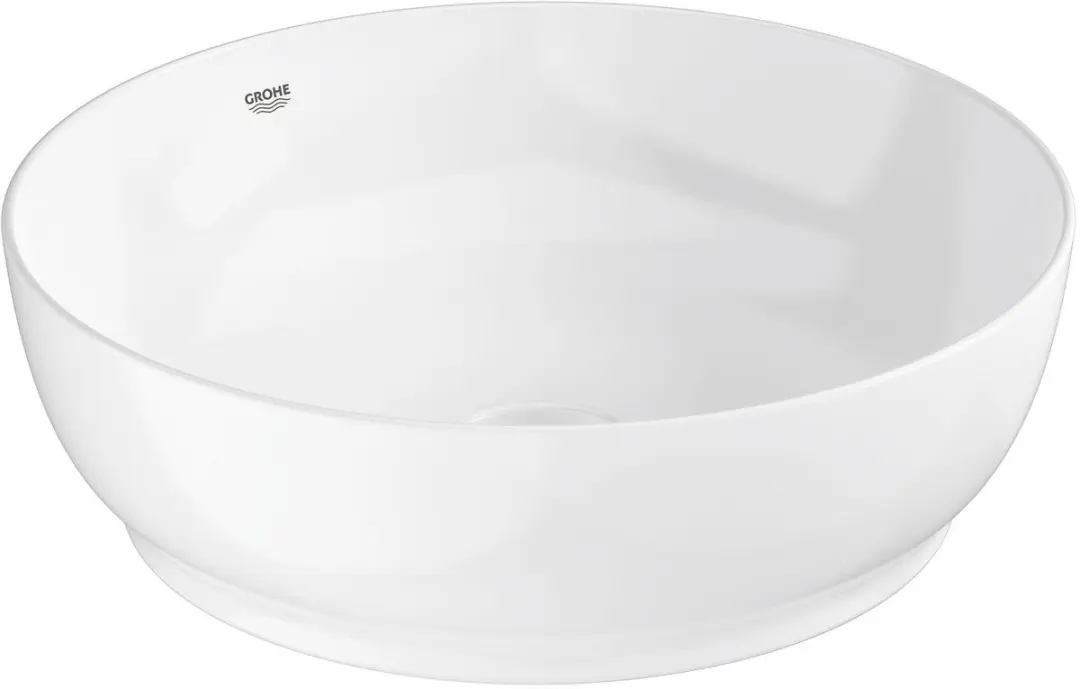 GROHE Essence Ronde Waskom – 45 cm – Zonder Overloop – Glanzend Keramiek – AquaCeramic & HyperClean – Wit
