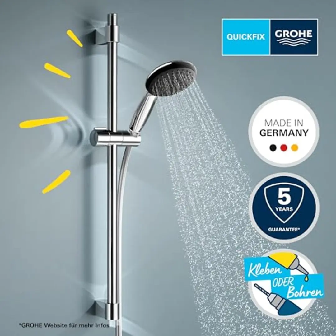Grohe Vitalio Start Doucheset - Chroom - afbeelding 3 van 6