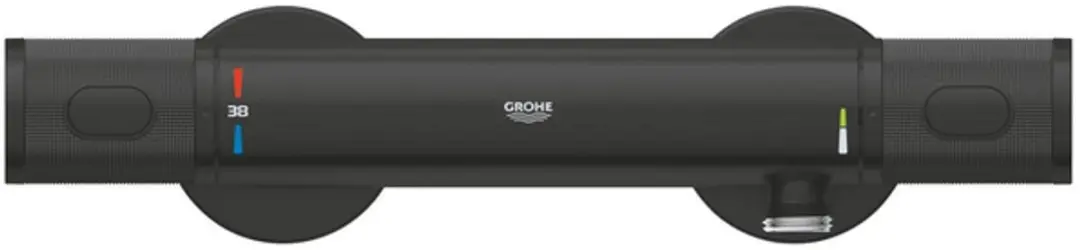 GROHE Precision Feel Thermostaatkraan 347902430 - Mat Zwart - afbeelding 6 van 6