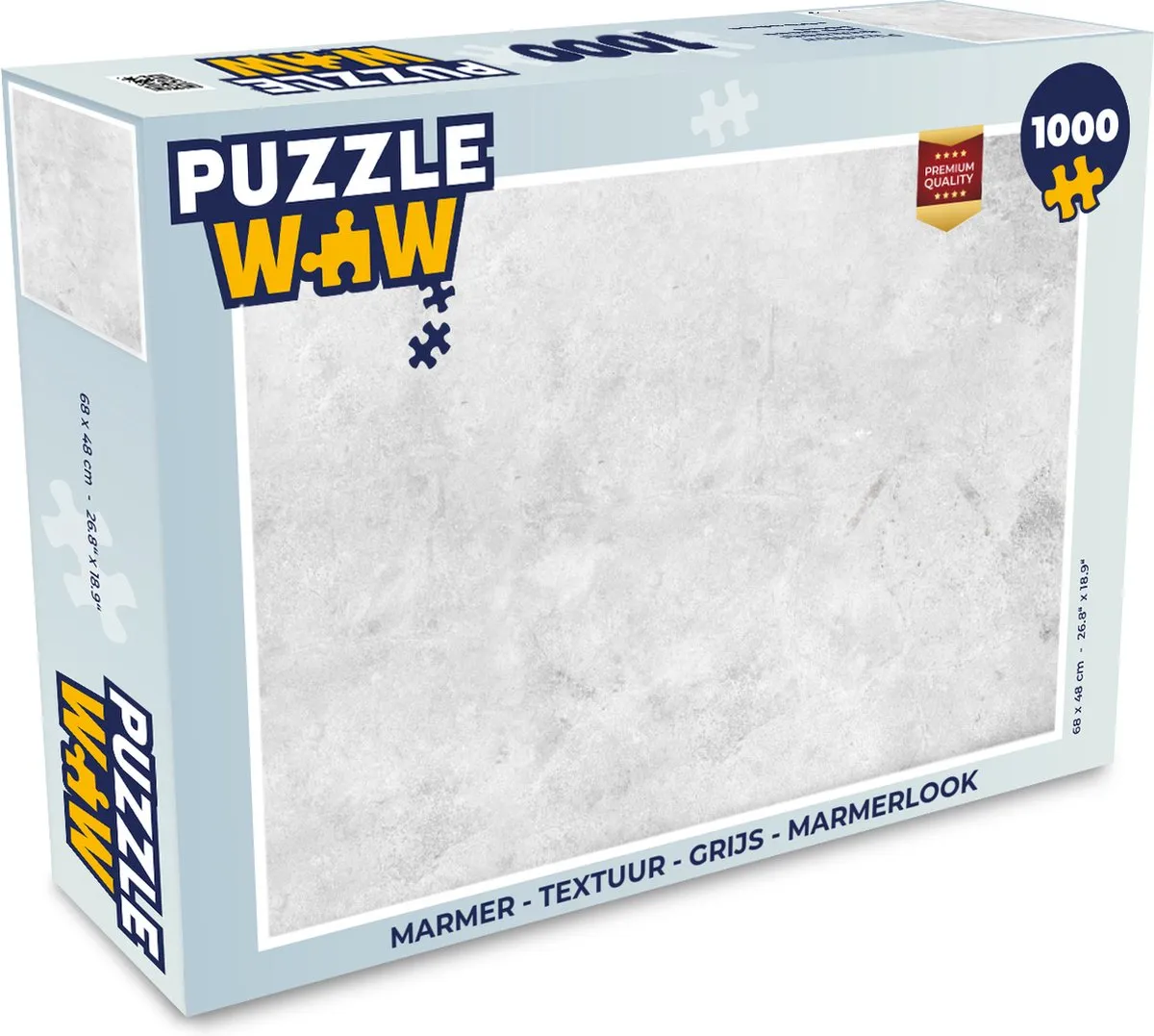 PuzzleWow Marmerlook Legpuzzel 1000 Stuks