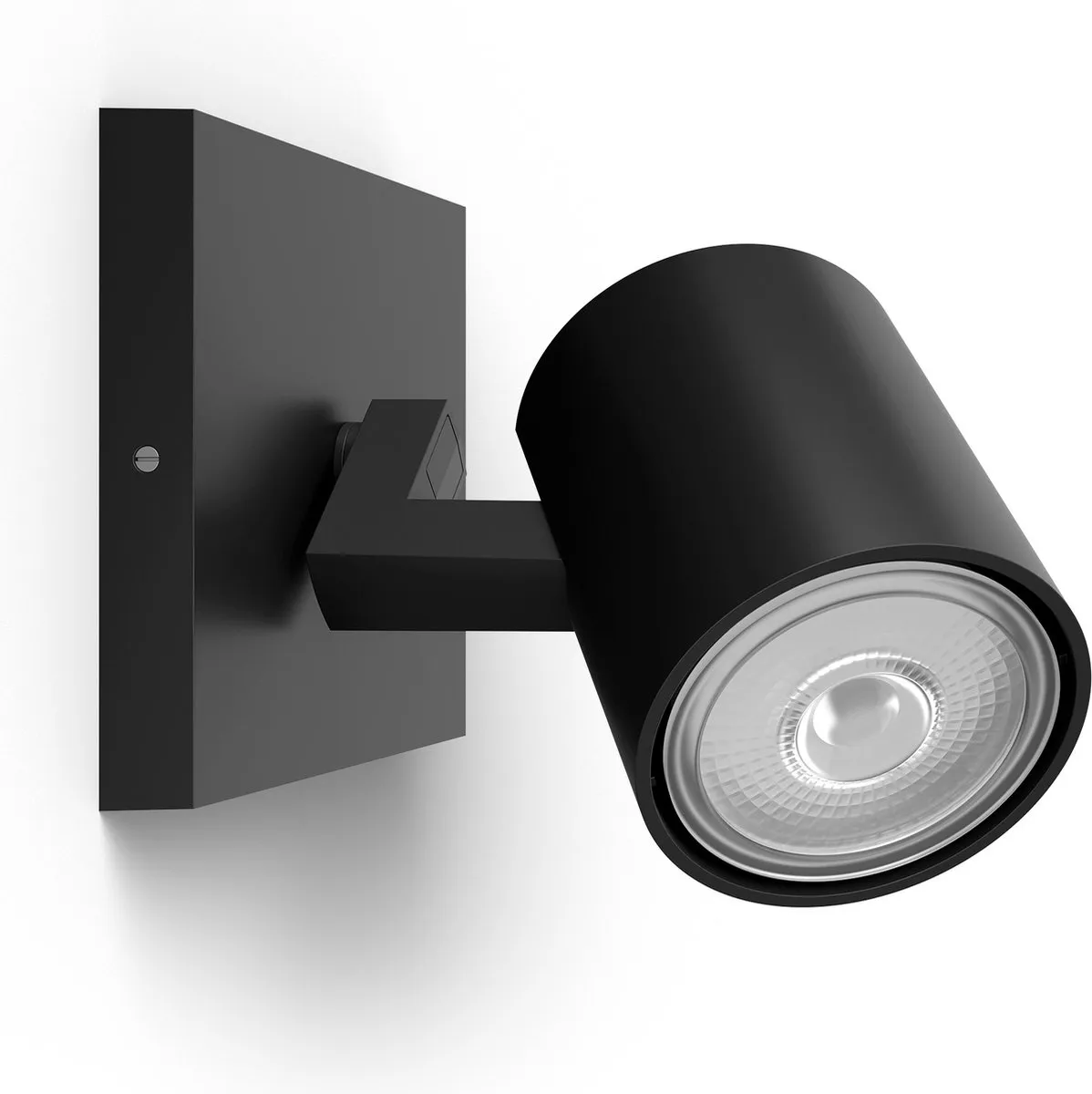 Philips Runner Opbouwspot GU10 4.6W - Zwart