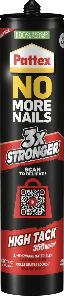 Pattex No More Nails High Tack 460 g Bouwkit