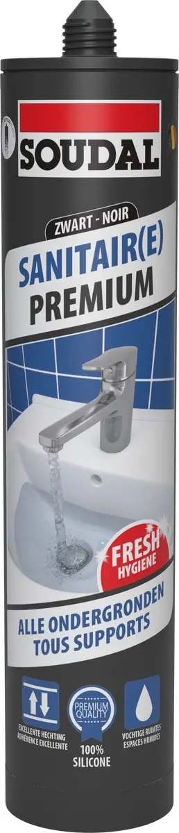 Sanitair Premium zwart