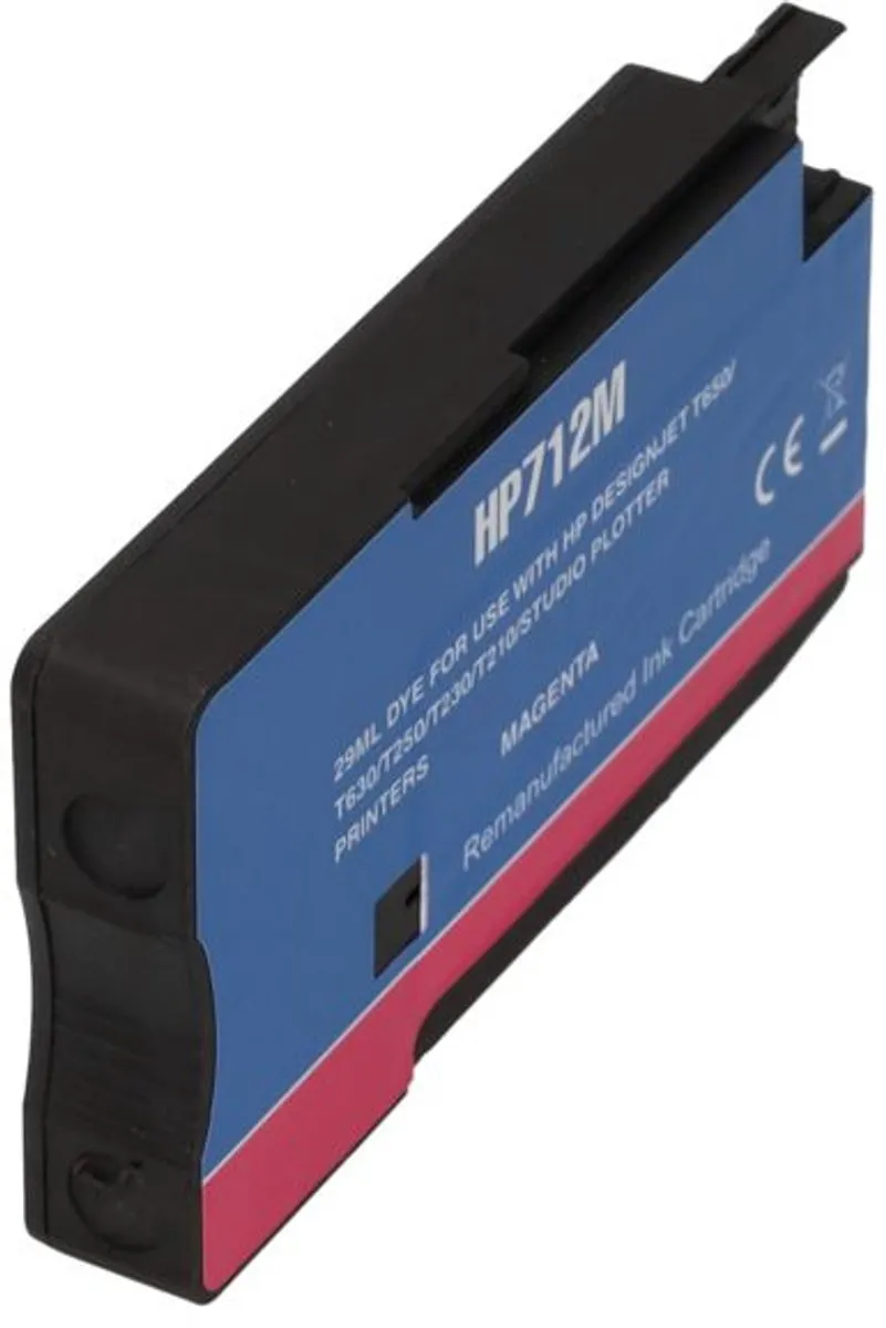 PrintAbout Inktcartridge 712 3ED68A Magenta - 29ml - HP