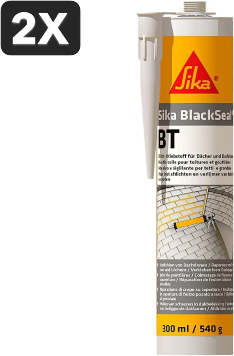 2 x Sika BlackSeal BT kit