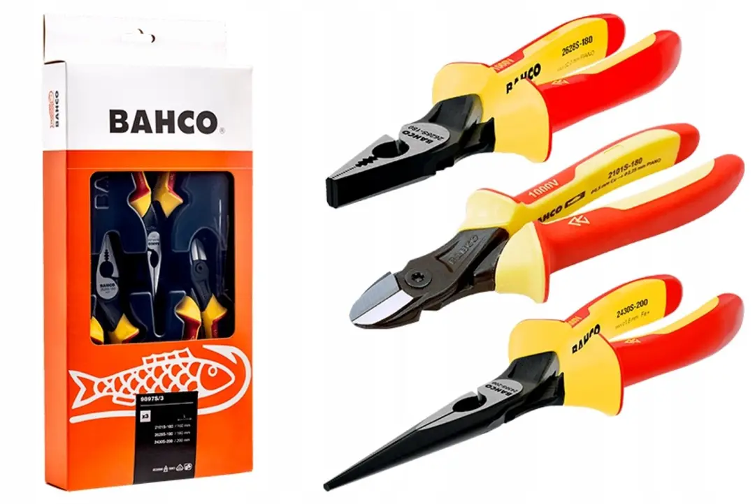 BAHCO VDE 1000V Gereedschapset: Tangen & Kniptangen