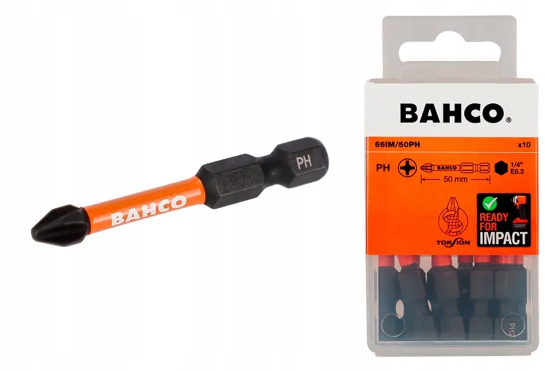 Bahco Slagmoer Bits PH3 1/4"