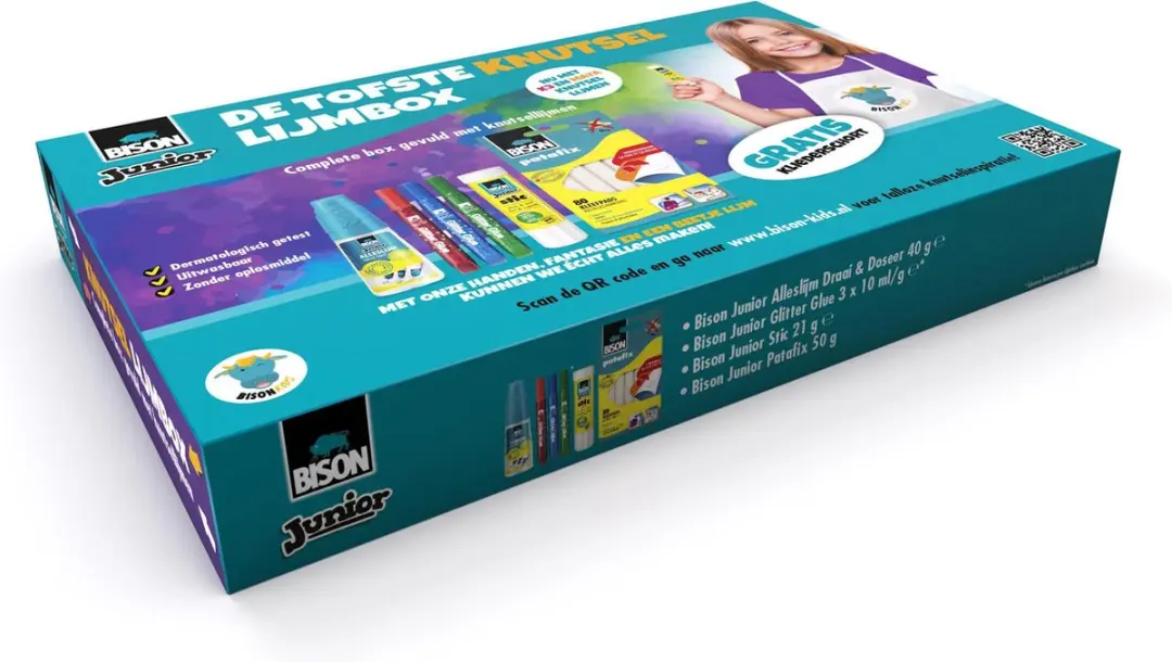 Bison Junior Knutsel Lijmbox
