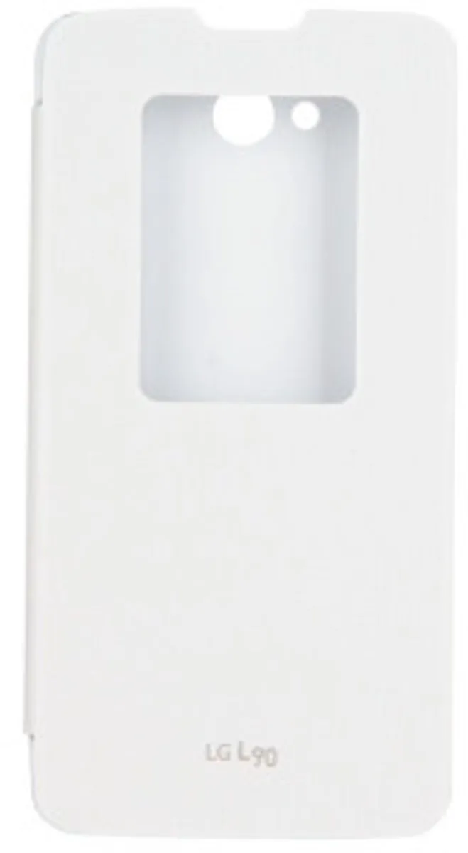 LG Quick Window Flipcover L90 - Wit
