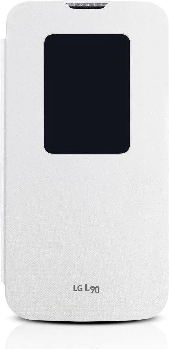 LG Quick Window Flipcover L90 - Wit - afbeelding 6 van 6