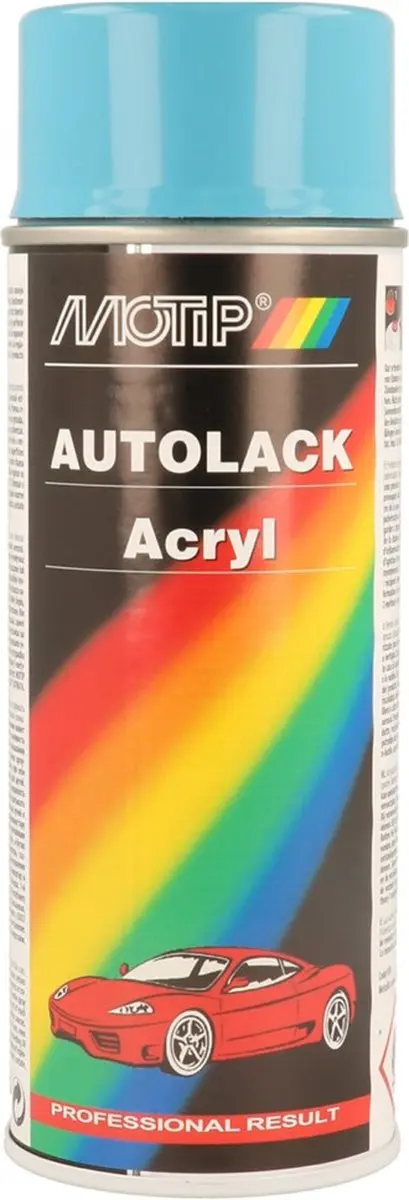 Motip 45150 Verfspray Blauw 400ml - afbeelding 4 van 5