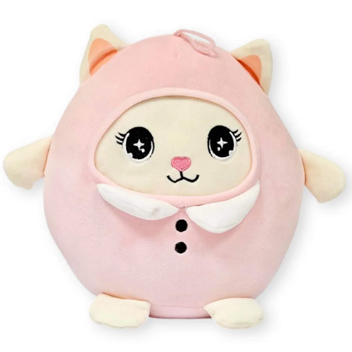 Topknuffels Kat in Roze Onesie Pluche Knuffel 20cm