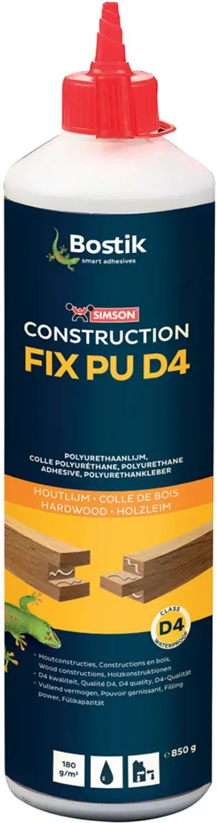 Bostik Construction Fix PU D4 bruislijm