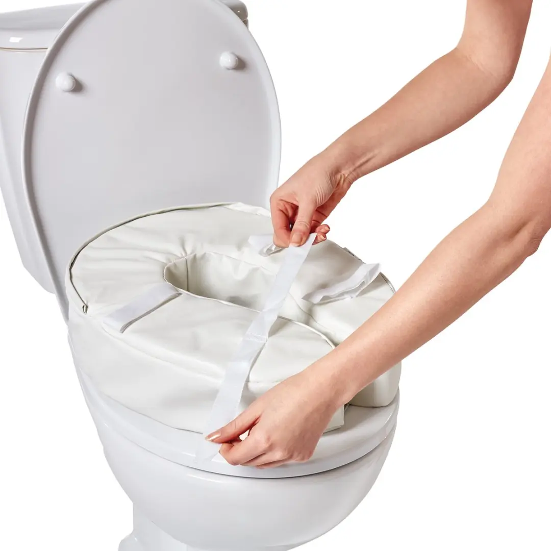 Vitility Toiletverhoger Soft - Klittenband - afbeelding 6 van 6