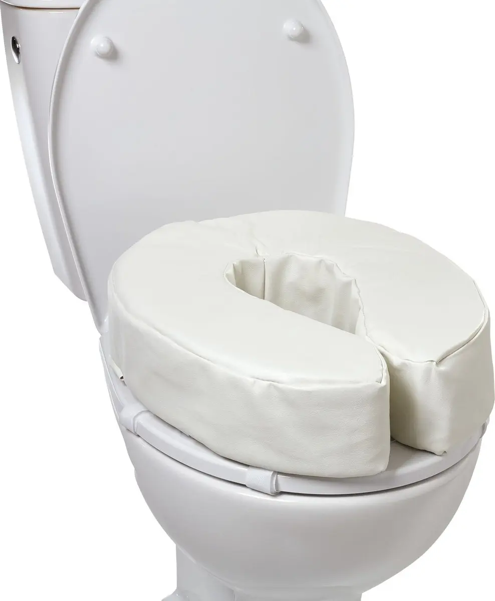 Vitility Toiletverhoger Soft - Klittenband - afbeelding 3 van 6
