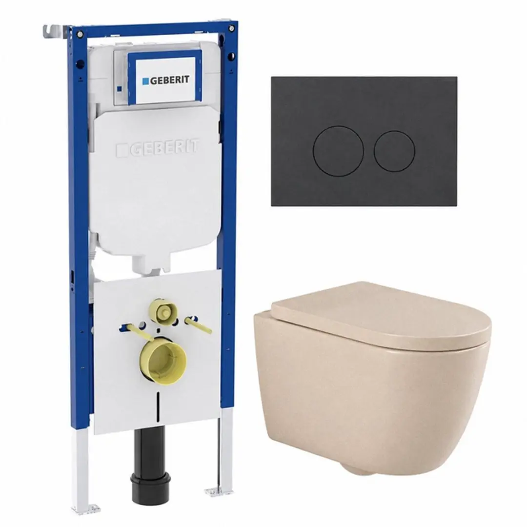 QeramiQ Dely Swirl Toiletset