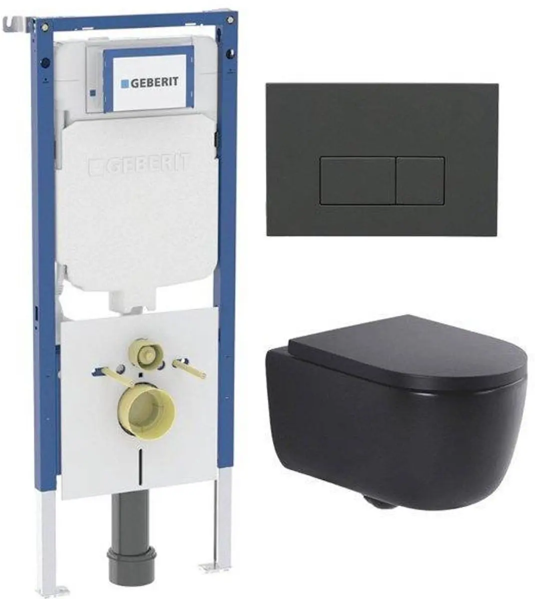 QeramiQ Dely Swirl Toiletset