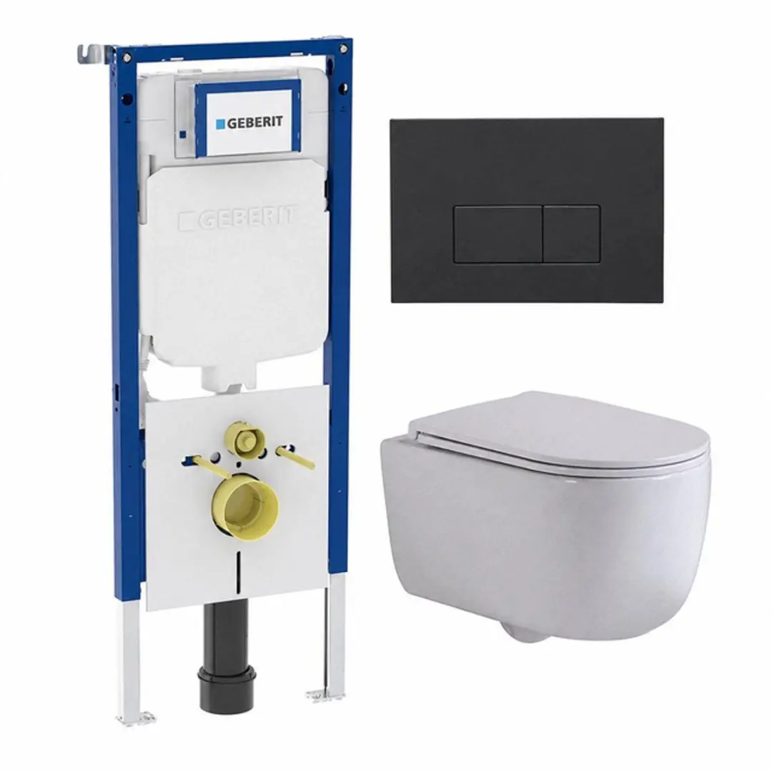 QeramiQ Dely Swirl Toiletset
