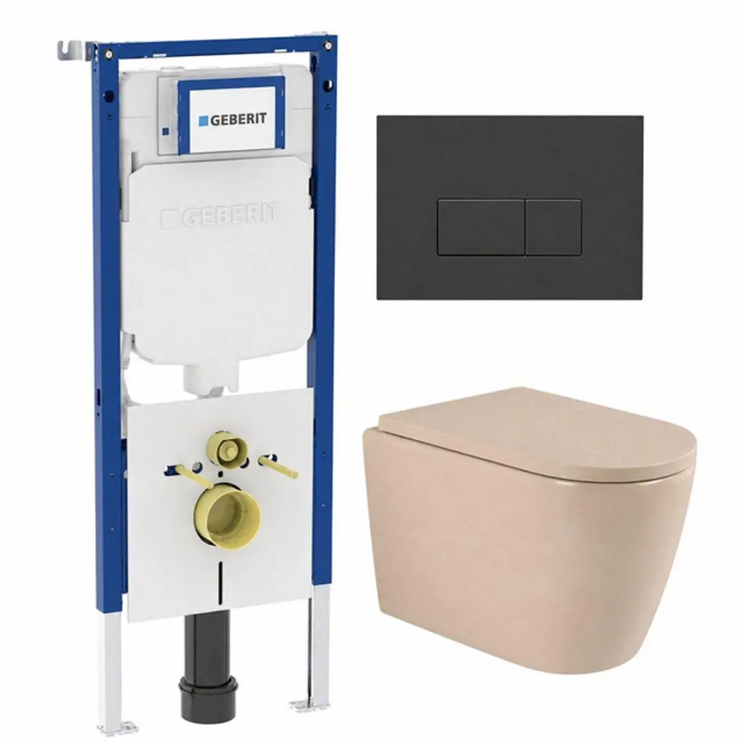 QeramiQ Dely Swirl Toiletset
