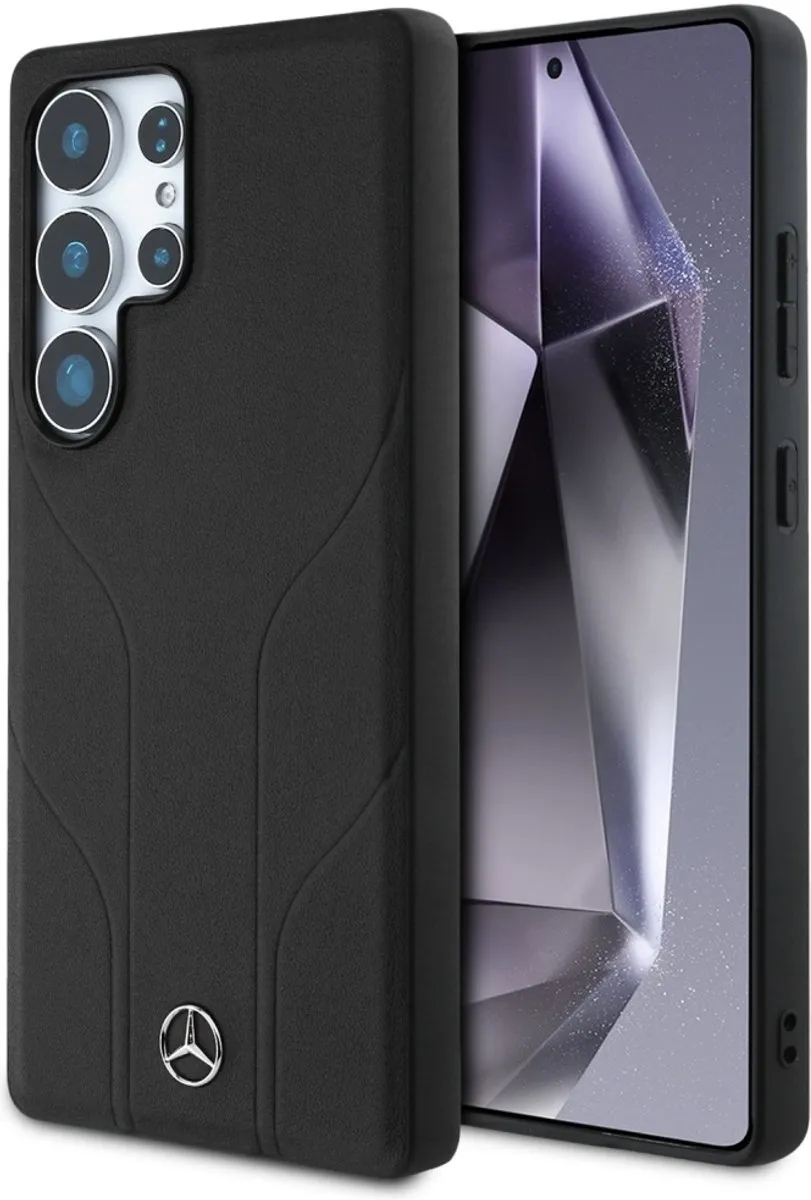 Mercedes Lederen Case voor Samsung Galaxy S25 Ultra
