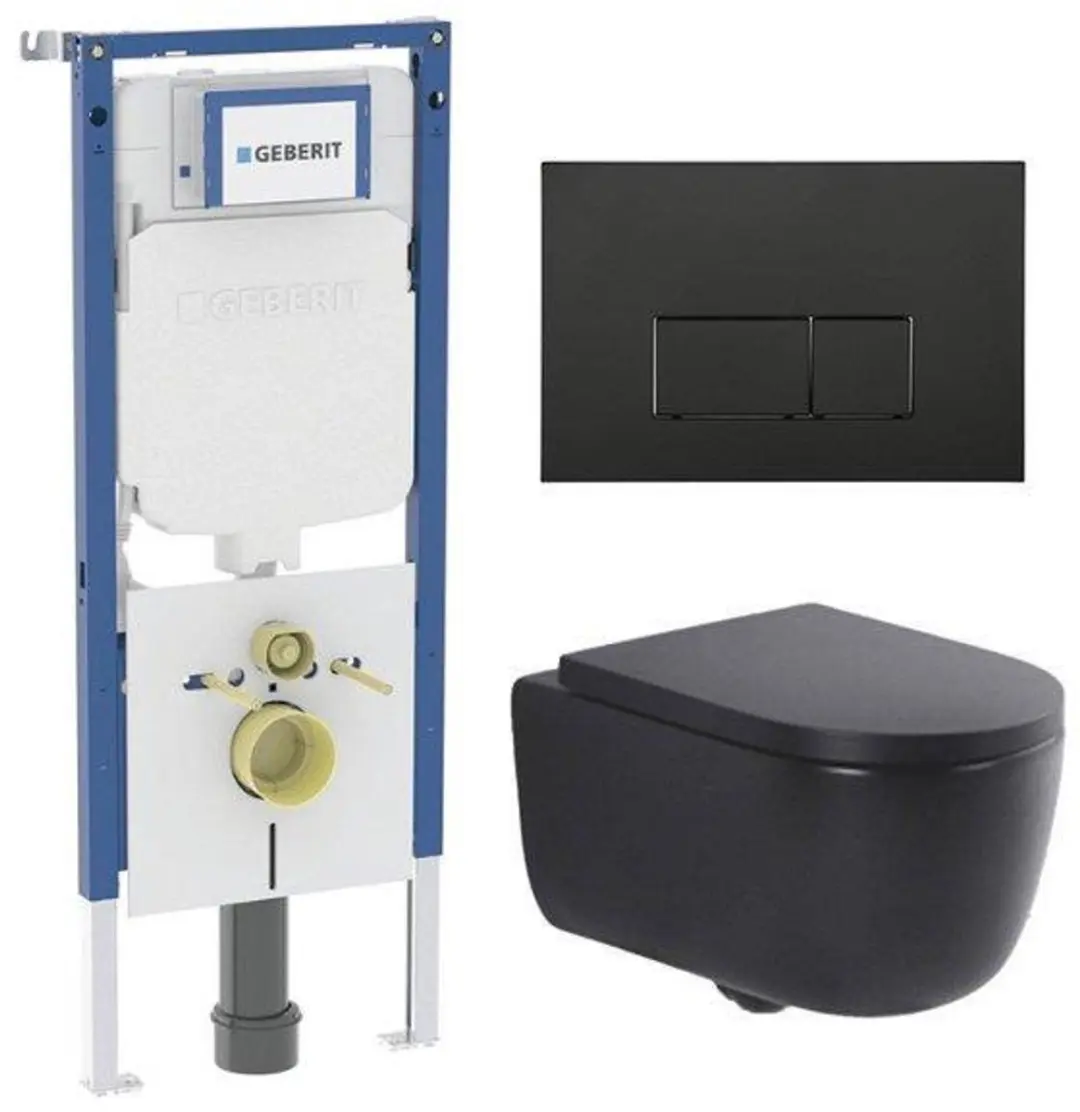 QeramiQ Dely Swirl Toiletset