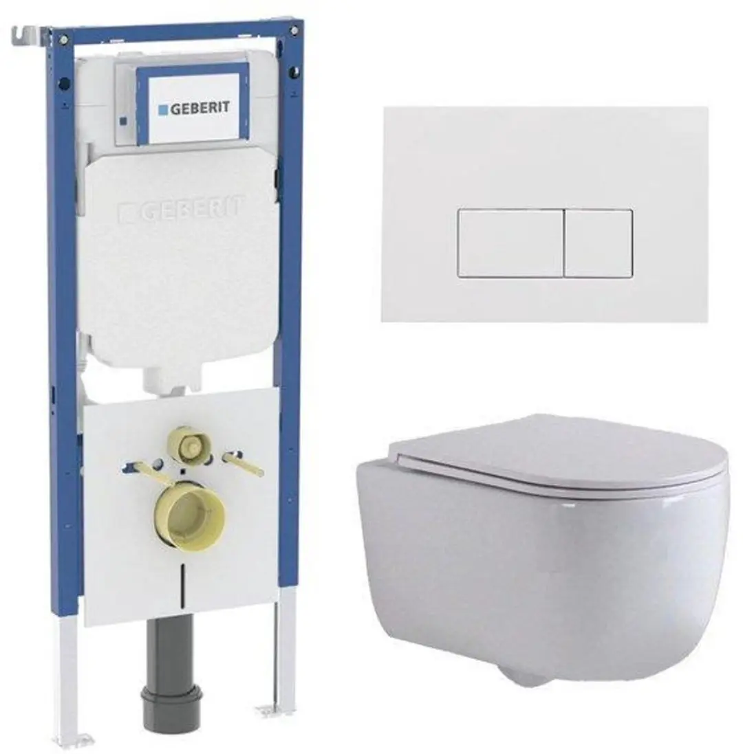 QeramiQ Dely Swirl Toiletset