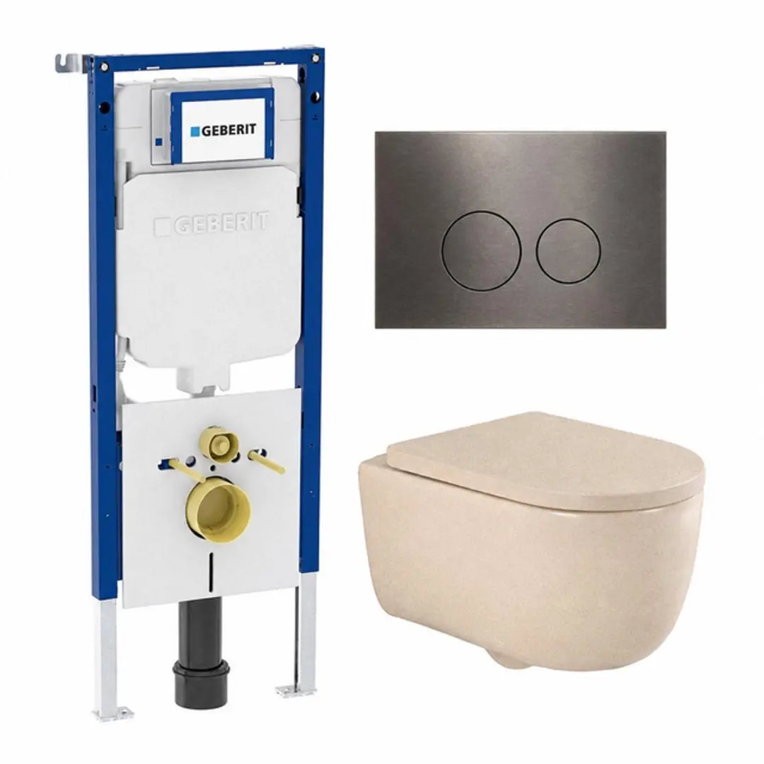 QeramiQ Dely Swirl Toiletset