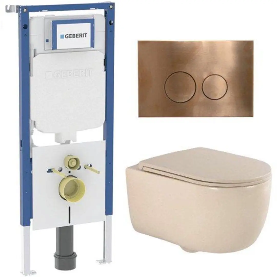 QeramiQ Dely Swirl Toiletset