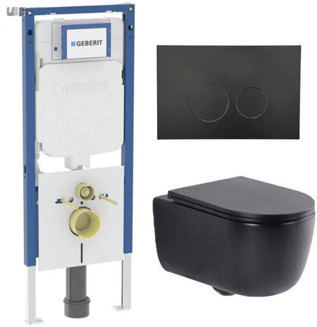 QeramiQ Dely Swirl Toiletset