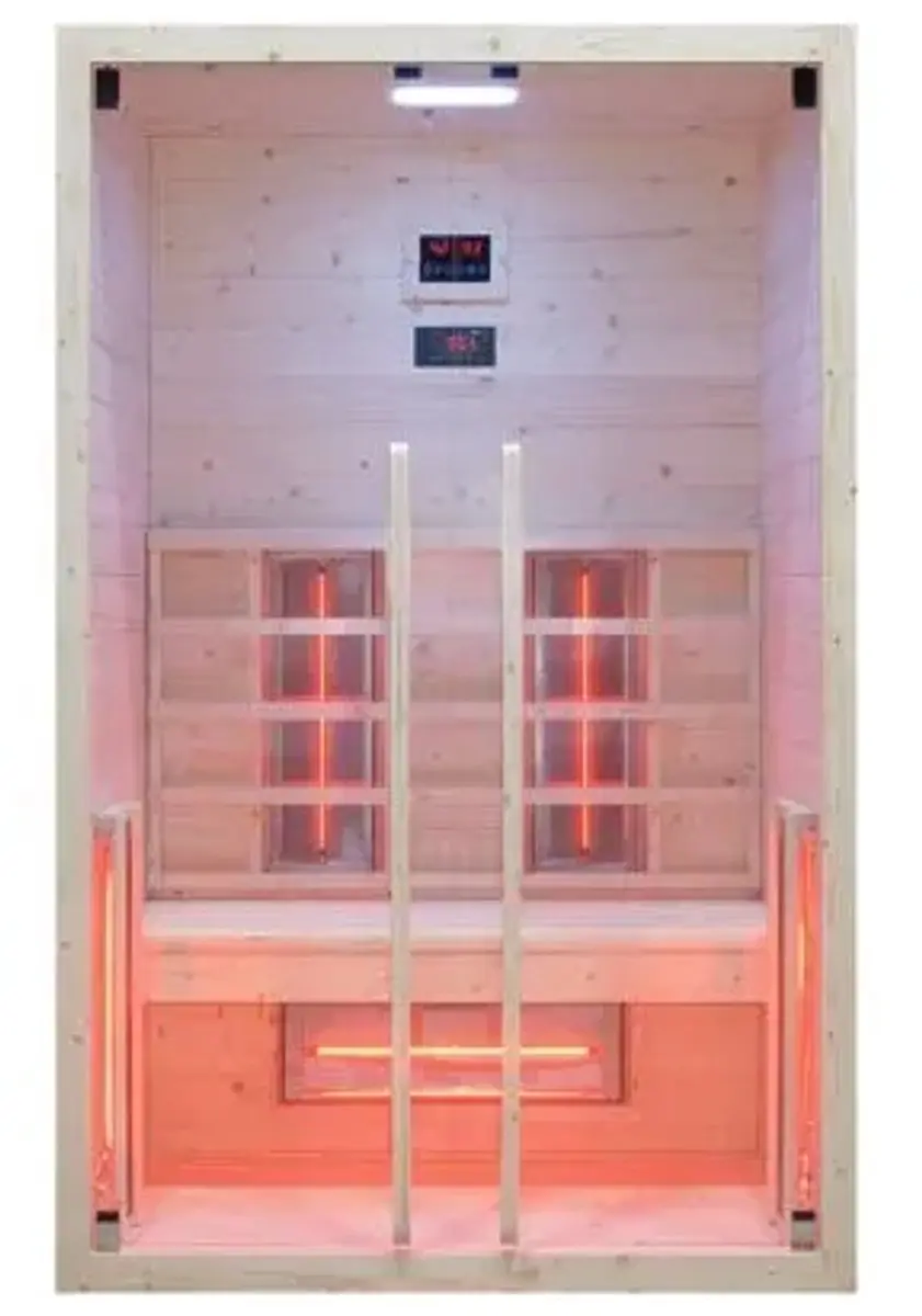 Fonteyn Rose 2 Infraroodcabine 120x90x190cm Espenhout