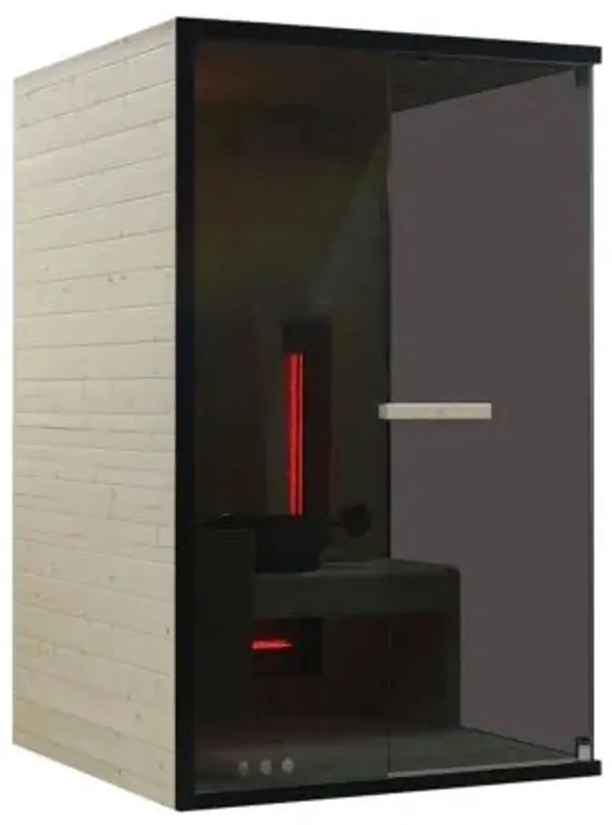 Fonteyn Finn 1 Combi Sauna 120x120x190cm Espenhout - afbeelding 4 van 4