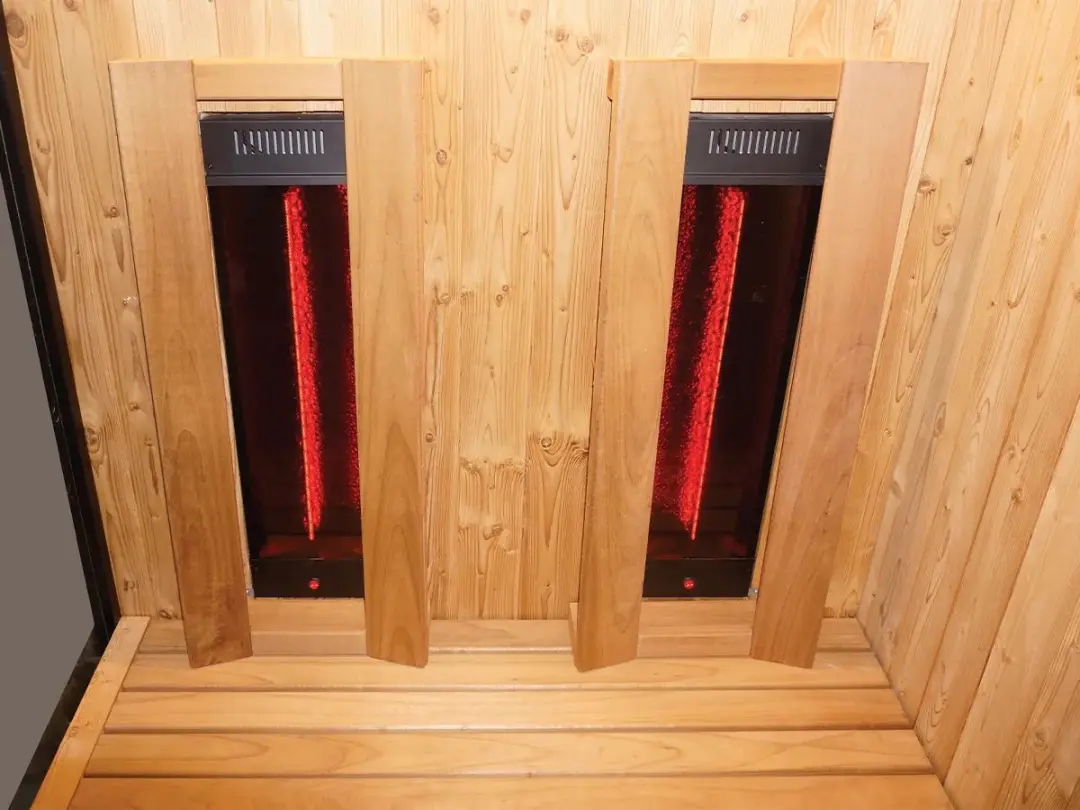 Fonteyn Finn 2 Deluxe Combi Sauna 150x120x200cm Beige - afbeelding 6 van 6