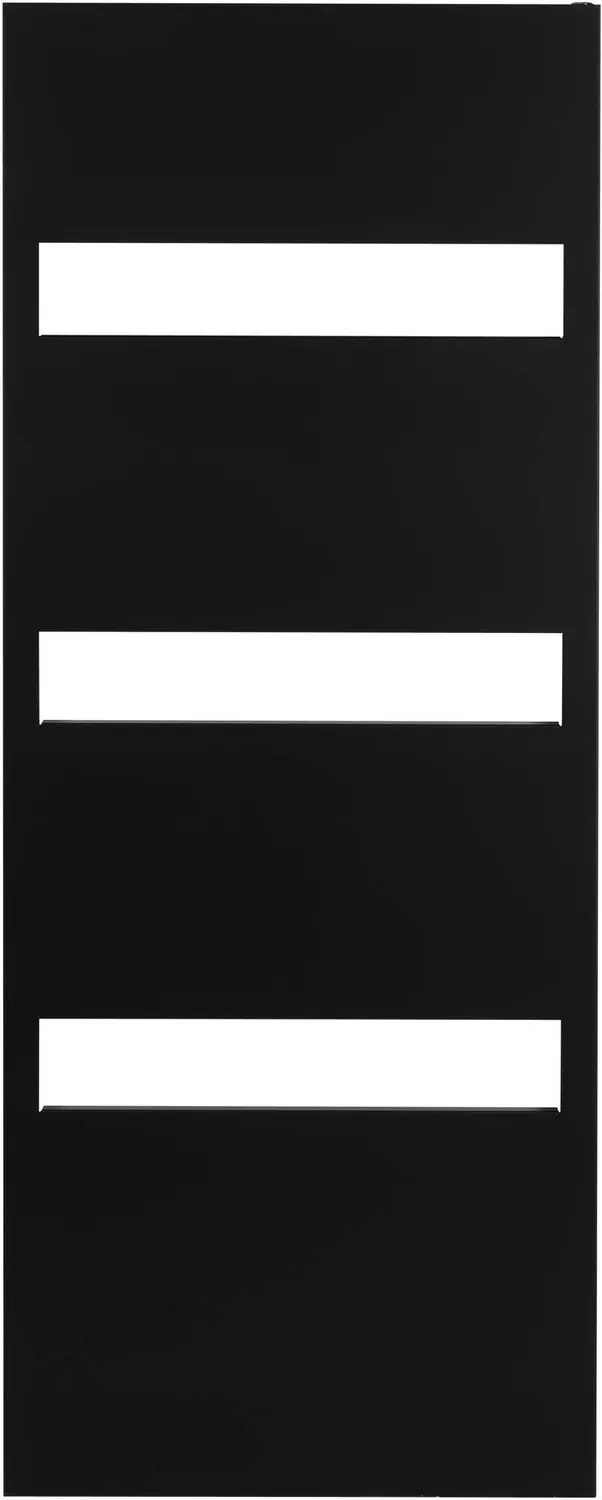 Saqu Plano designradiator 170x60cm mat zwart