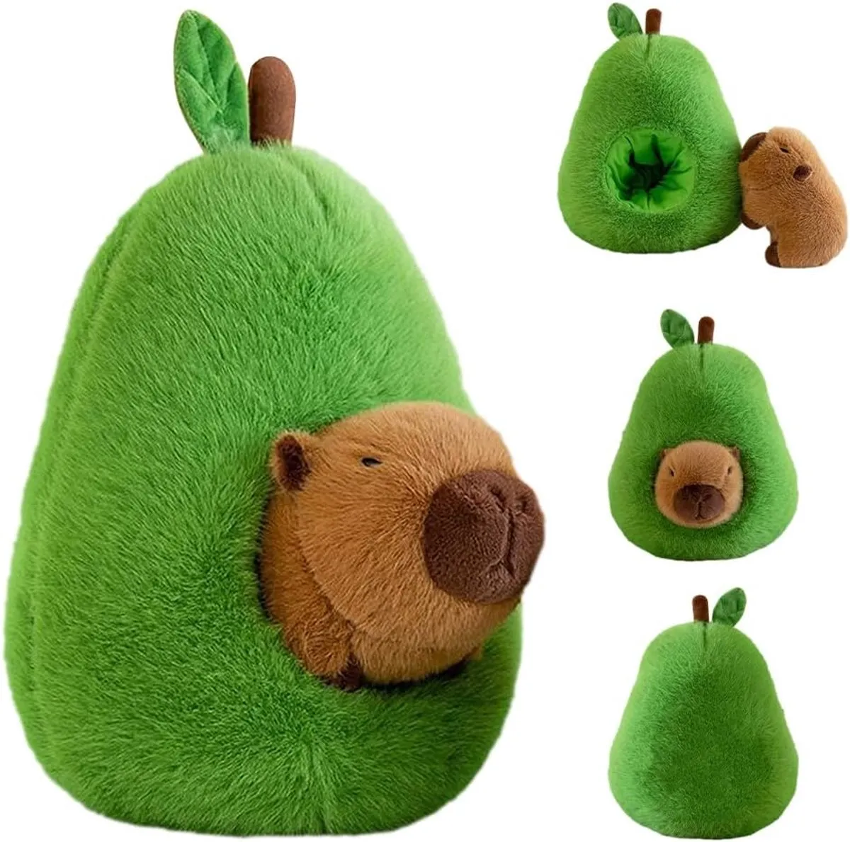 Topknuffels Capybara Pluche Knuffel 30cm - Bruin