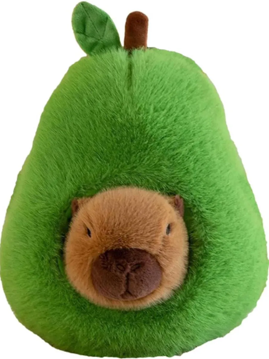 Topknuffels Capybara Pluche Knuffel 30cm - Bruin